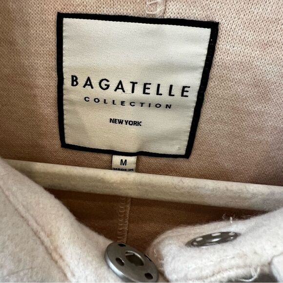 Bagatelle Collection Utility coat with 4 pockets in cream- NWOT - Picture 10 of 11